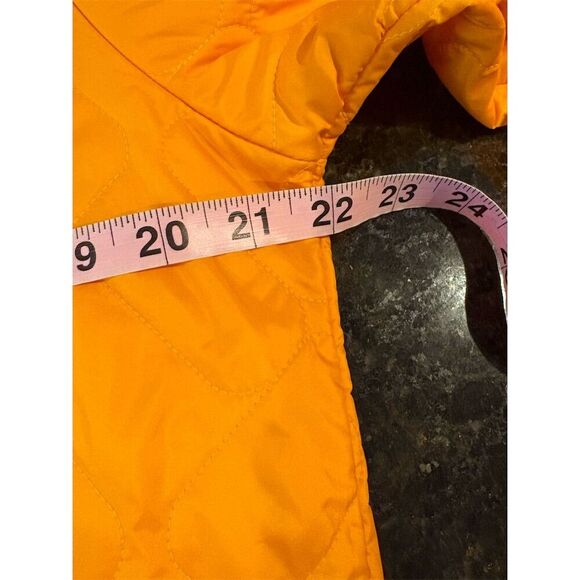 Columbia Women's Insulated Bomber Jacket Yellow Size L Hooded Casual - Picture 13 of 16